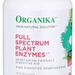 Organika Full Spectrum Plant Enzymes- Support Healthy Digestion and Nutrient Absorption- 60 vegetable capsules 19 31NHebLCu L. AC
