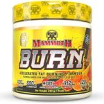 Tropical Fruit Blast Mammoth Burn: A Powerful Weight Loss Drink with Fat Burning & Energy-Boosting Properties, Metabolism & Mood Enhancement, Thermogenic Shredding Supplement, 60 Servings 26 518SdyoZFXL. AC
