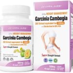 Ultra Slimming Garcinia Cambogia 25X Extract - 90 Count Pill with 60% HCA for Weight Loss & Appetite Suppression - All Natural Fat Burner Formula 18 51WH1euy 5L. AC