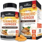 Premium Organic Turmeric, Curcumin, and Ginger Supplement with BioPerine for Optimal Joint Support - Gluten-Free Formula with High Absorption Rate - 60 Capsules 21 51c3VnGrMXL. AC