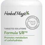 Natural Herbal Formula with Chromium for Optimal Glucose and Carbohydrate Metabolism - Non-GMO Supplement for Men and Women 20 31HXdnBrh5S. AC