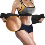 Sculpt and Support: Perfotek Waist Trimmer Belt for Women - Waist Trainer with Sauna Suit Effect and Low Back/Lumbar Support 19 51L qFHnFQL. AC
