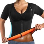 Slim Down and Tone Up with the Women's Sauna Sweat Vest: Neoprene Zipper Body Shaper for Weight Loss and Tummy Control 23 51lE3NaGFJL. AC